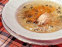 Прозрачный суп