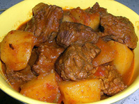 Гуляш из мяса