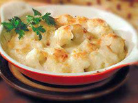 Капуста под молочным соусом