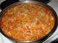 Тушеная капуста