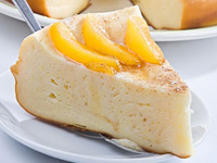 Манная запеканка с фруктами
